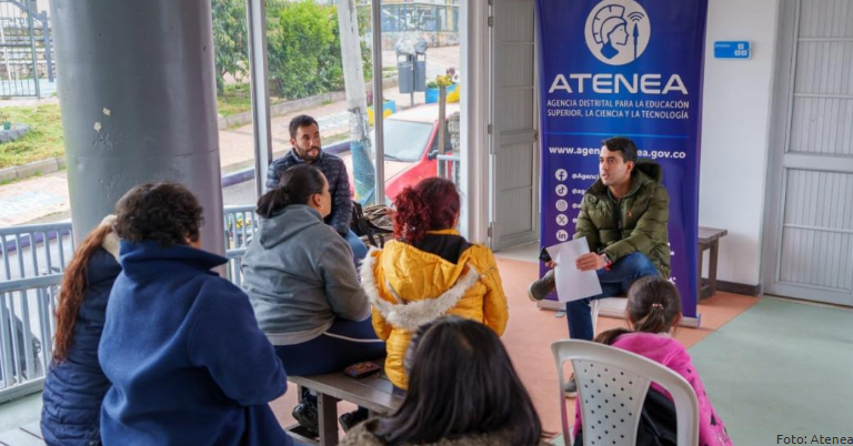 Bogotá crece en conocimiento y oportunidades de la mano con la agencia Atenea